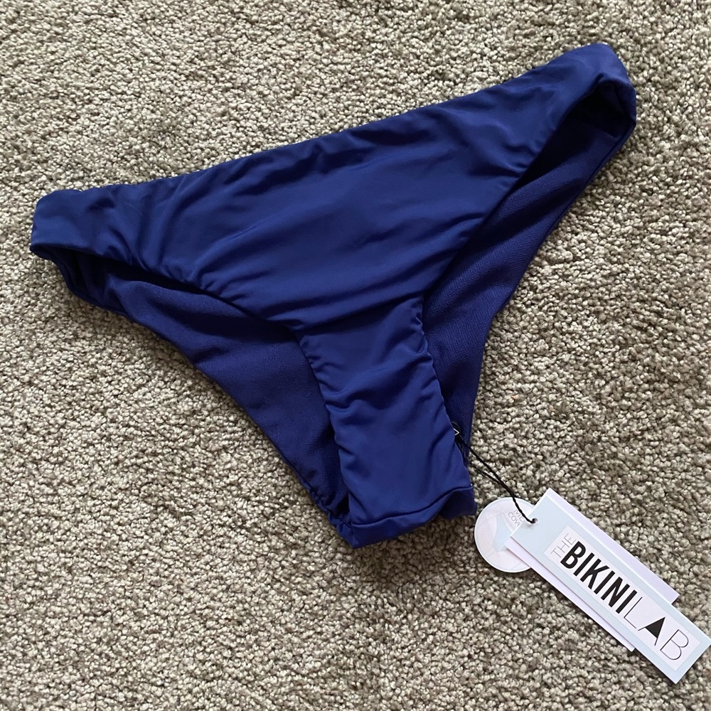 The bikini lab bathing suit navy bottoms
